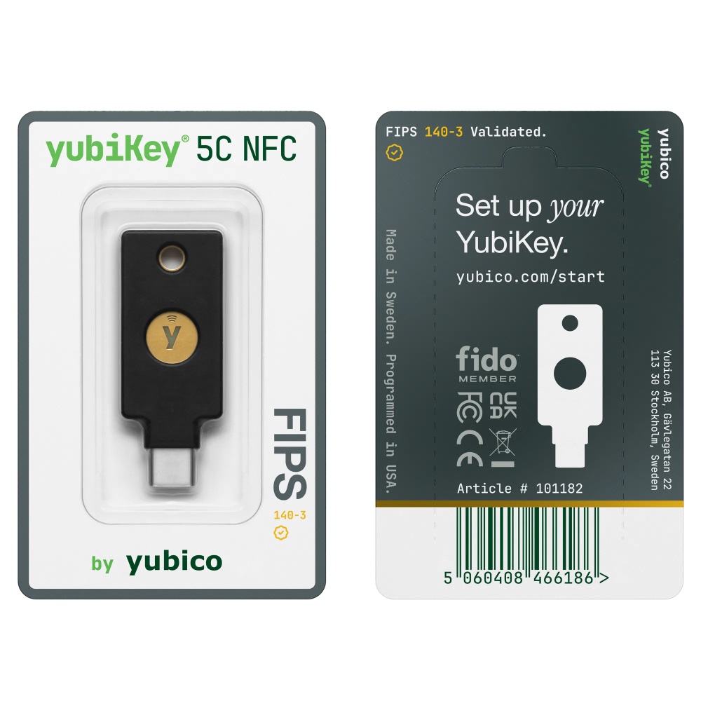 Yubico YubiKey 5C NFC FIPS - Ảnh 5