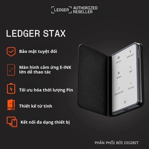 Ví lạnh Ledger Stax - Hình ảnh 3