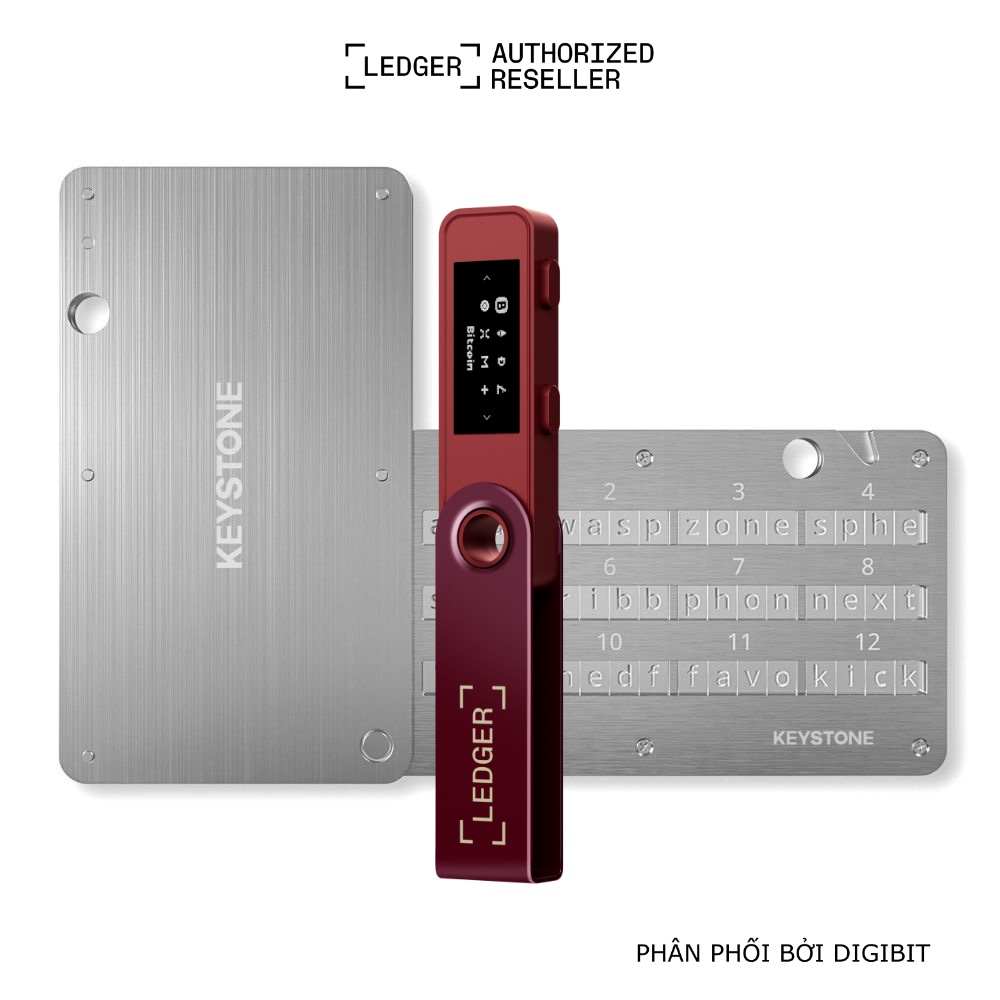 Combo Ledger Nano S Plus + Bảng thép - Ảnh 8