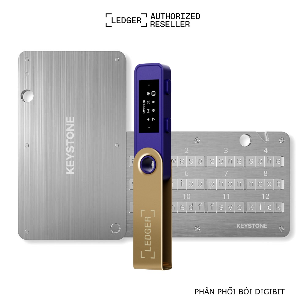 Combo Ledger Nano S Plus + Bảng thép - Ảnh 7