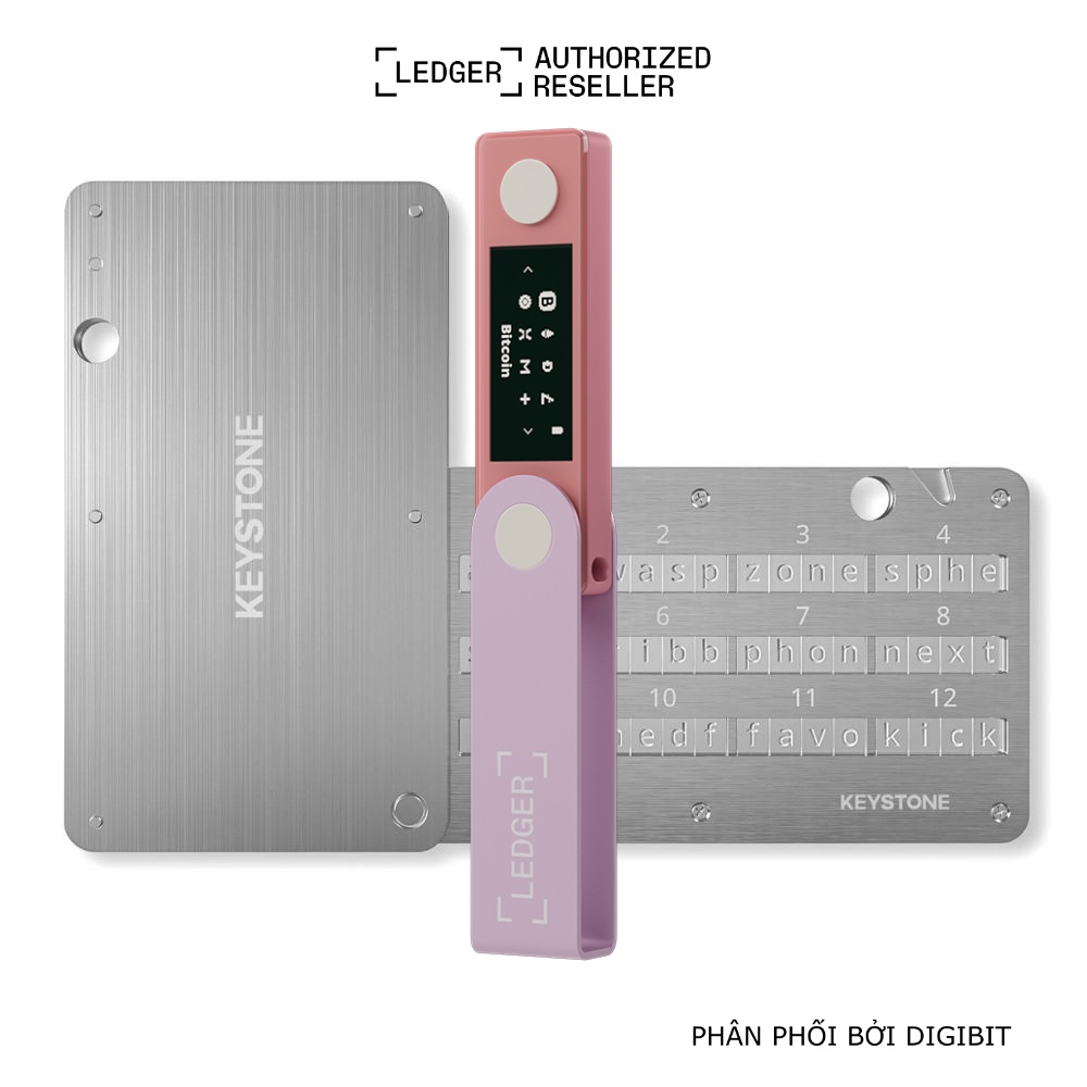 Combo Ledger Nano X + Bảng thép - Ảnh 4