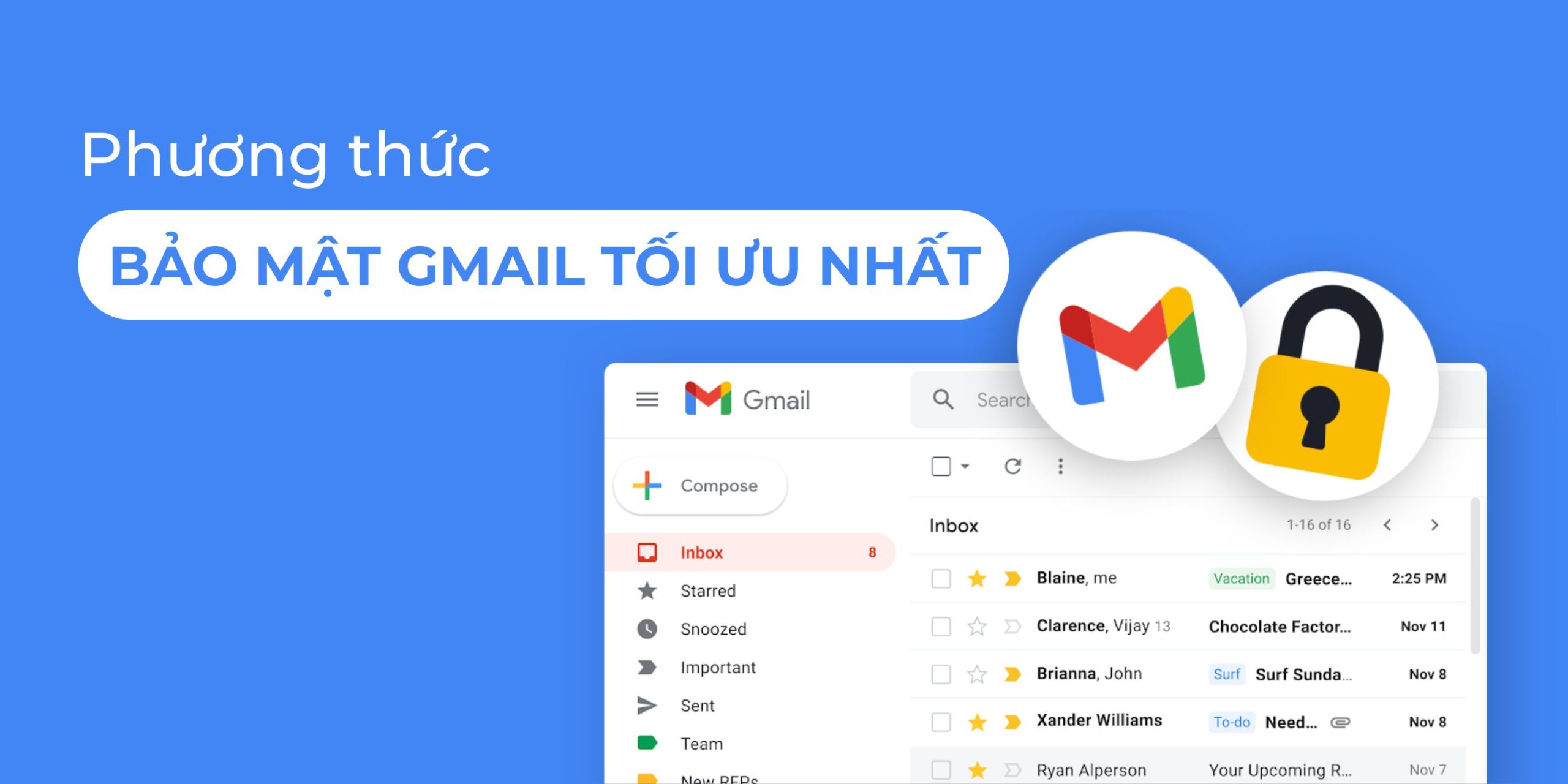 Bảo mật Gmail