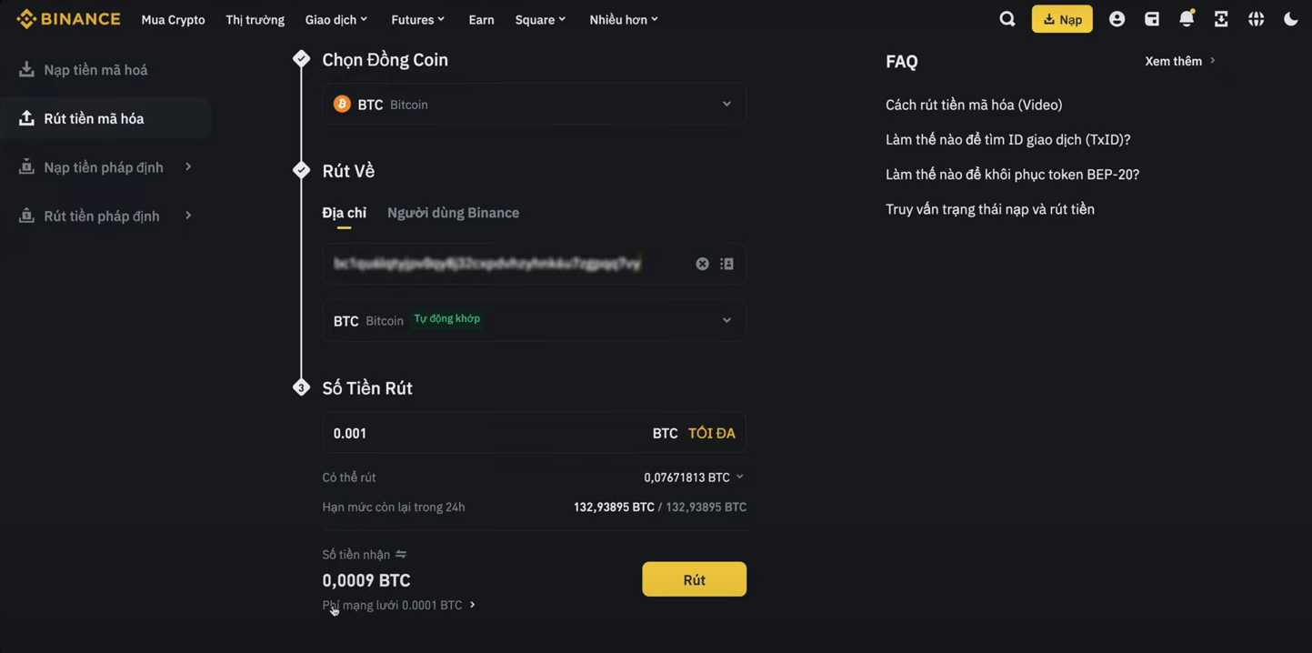 ví lạnh bitcoin