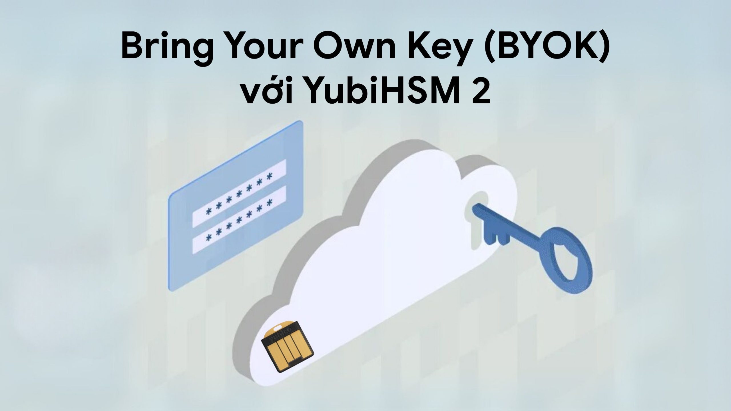 Bring your own key voi yubihsm 2