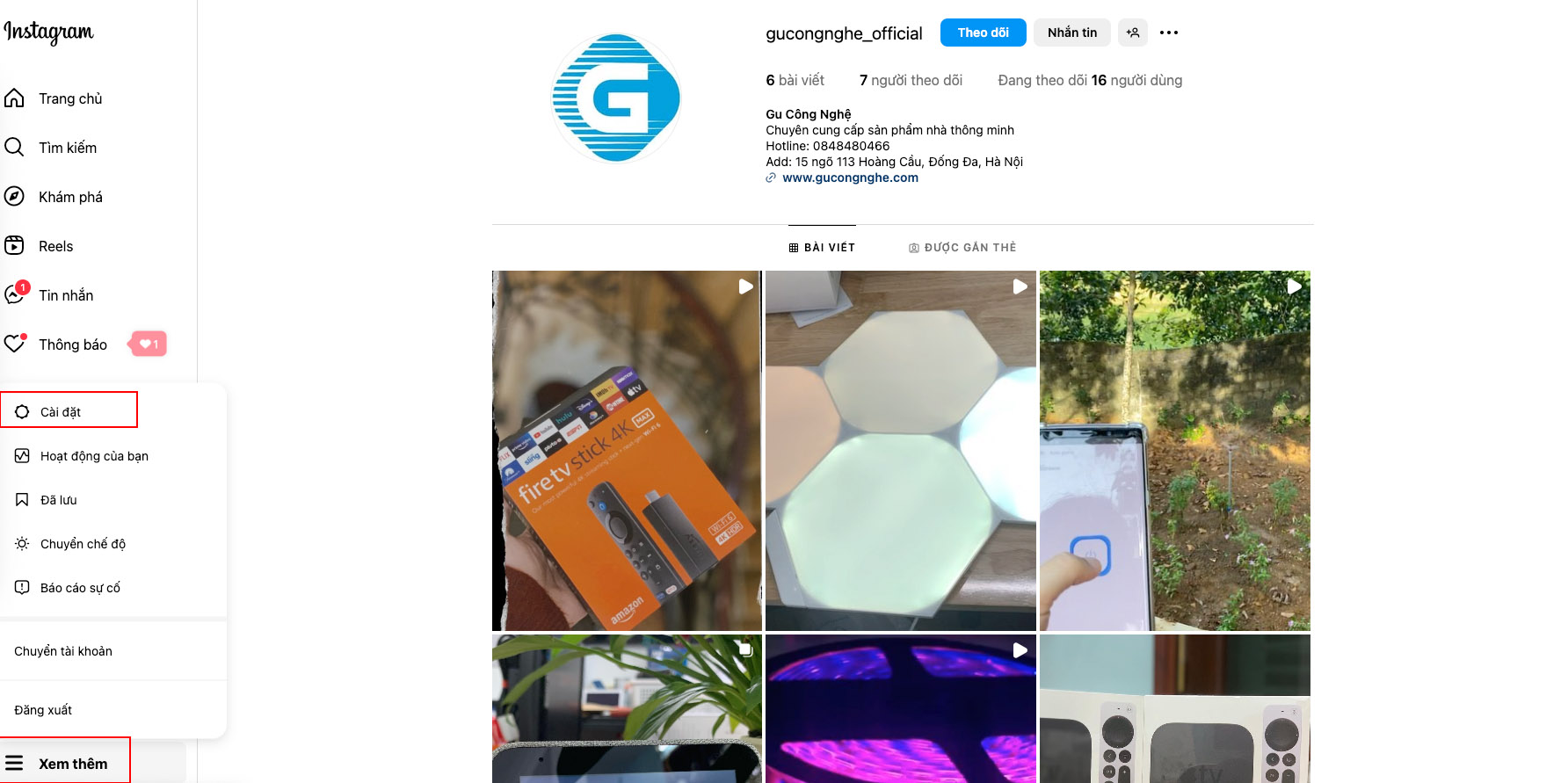 Them khoa bao mat YubiKey vao Instagram tren may tinh 01