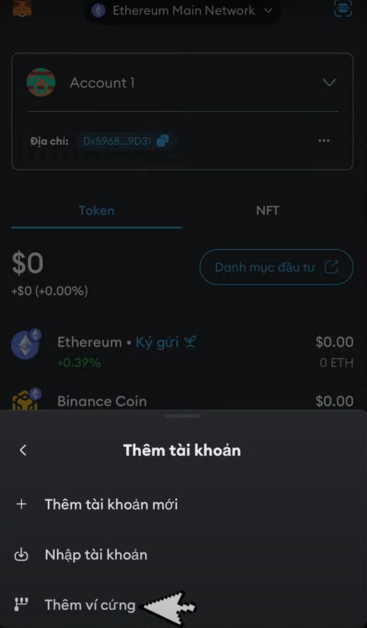 ví bitcoin