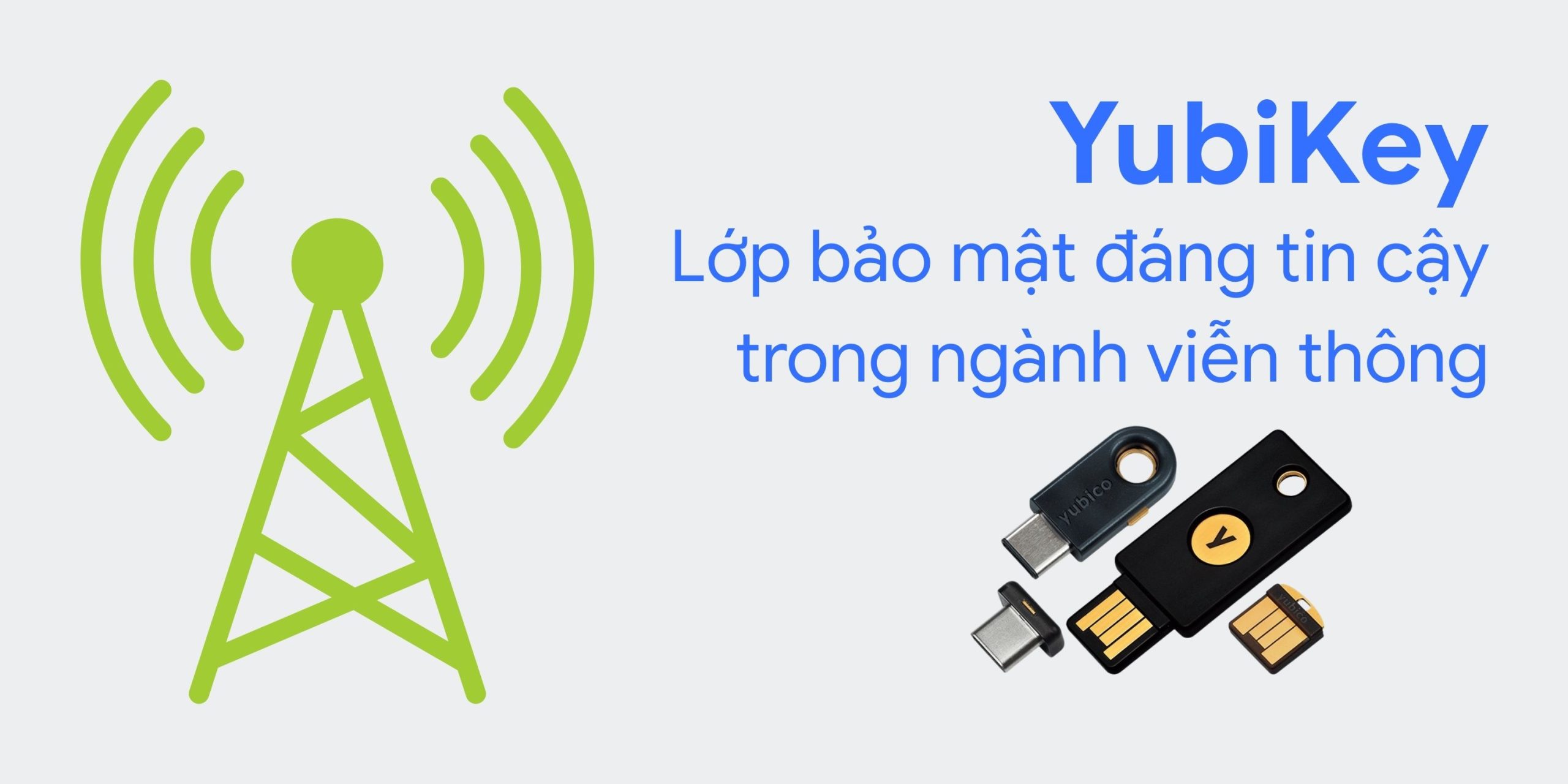 YubiKey trong nganh vien thong