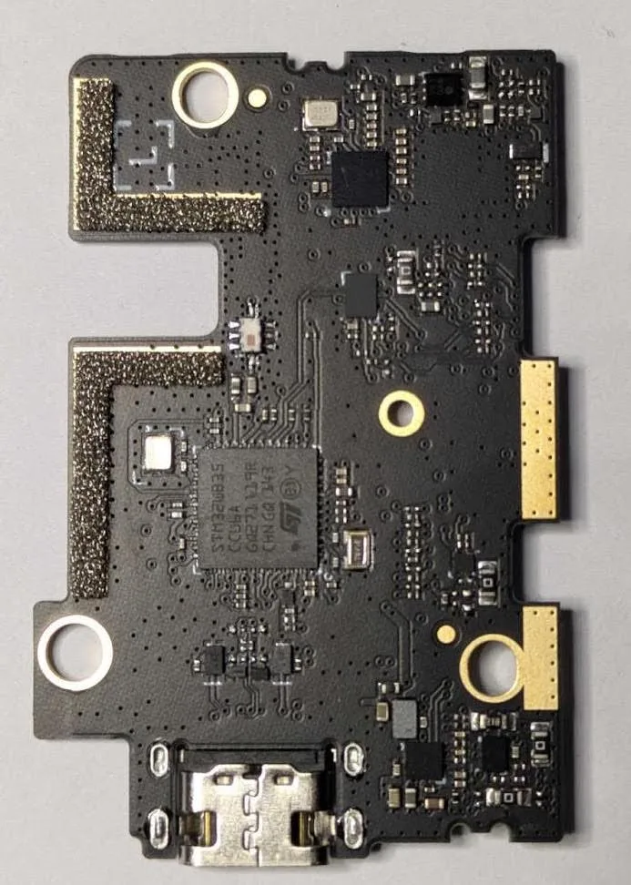 Bo mạch Ledger Flex mặt sau